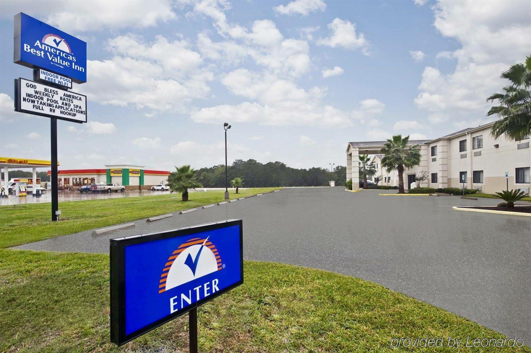 Americas Best Value Inn Somerville Texas מראה חיצוני תמונה